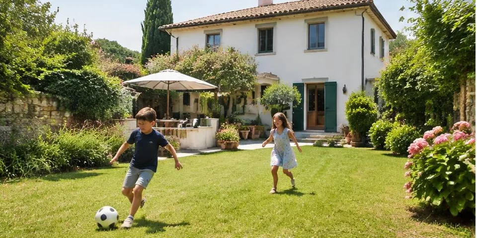 Vakantiehuis met tuin