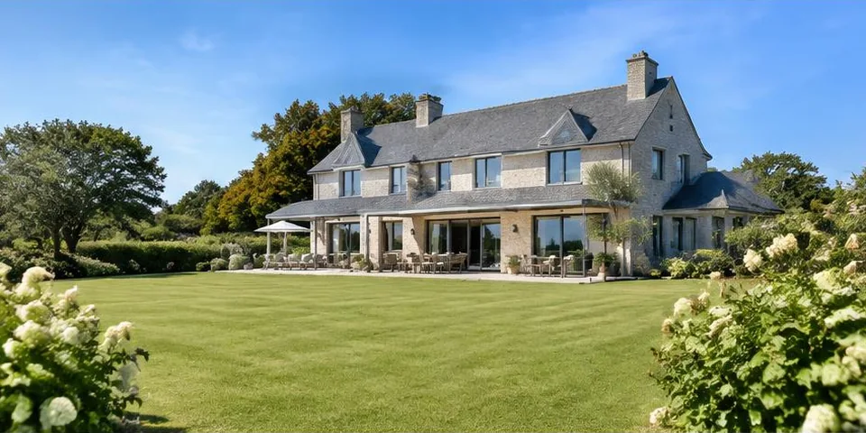 Vakantiehuis met grasveld
