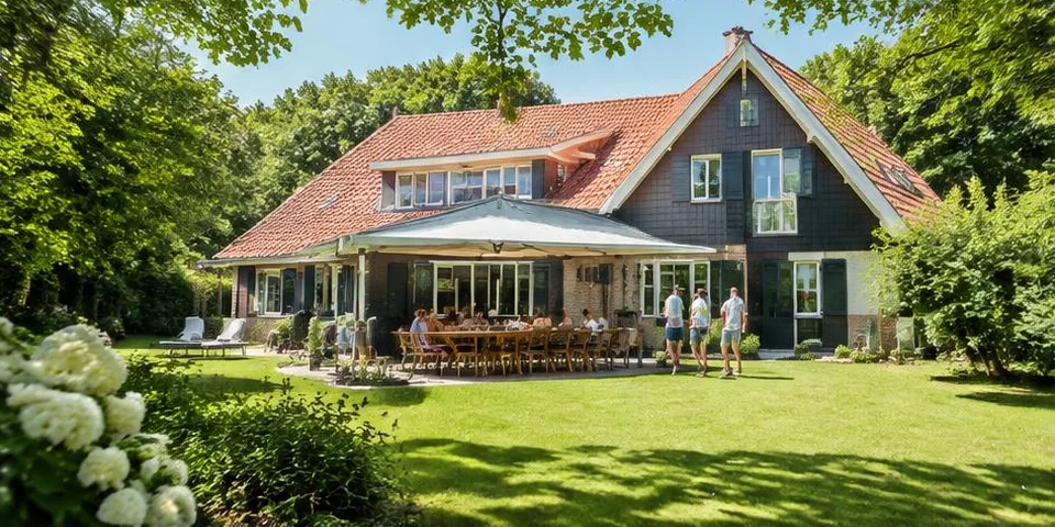 Vakantiehuis met terras en tuin